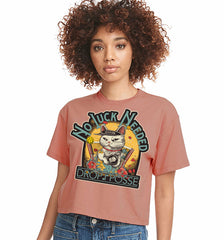 Lucky Cat Crop Top